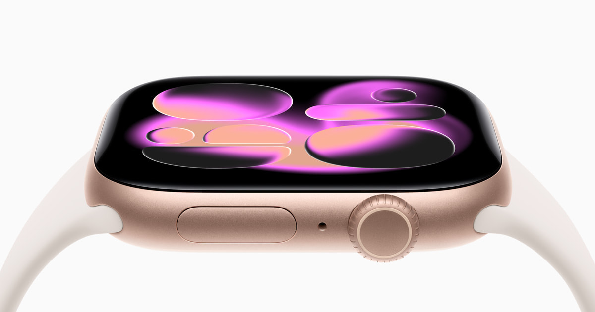 ภาพผลิตภัณฑ์กลุ่ม Apple Watch จาก Apple Newsroom